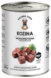 Kuchni Szefa Kozina Monoproteinowa kutya kutyák számára minden fajtához 400 g