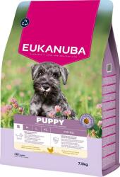 EUKANUBA Puppy Small Breeds Chicken 7, 5 kg száraz táp kiskutyák számára kis fajtákhoz friss csirkével gazdagítva