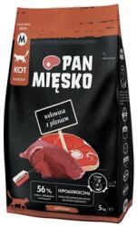 Pan Mięsko PAN MIĘSKO Marhahús szarvassal macskák számára, száraz táp (M) 5 kg