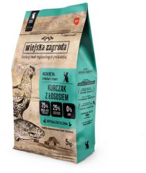 Wiejska Zagroda Csirke lazaccal kiscicák számára 5 kg