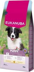 EUKANUBA Puppy Medium Breeds Chicken 15 kg száraz táp közepes fajtájú kölyökkutyák számára friss csirkehússal