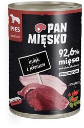Pan Mięsko PAN MIĘSKO Pulyka szarvassal nedves eledel kutyák számára 400 g