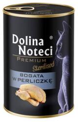 Dolina Noteci Premium Sterilised Gazdag fürjjel ivartalanított macskáknak 400 g