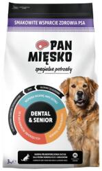 Pan Mięsko PAN MIĘSKO Speciális igények Dental and Senior kutyák felnőtteknek és időseknek M 3 kg