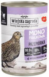 Wiejska Zagroda Fürj monoproteines nedves eledel macskák számára 400 g