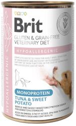 Brit Veterinary Diet Dog Hypoallergenic Monoprotein Tuna 400g tonhalas kutyáknak allergiás és bőrproblémás kutyák számára