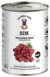 Kuchni Szefa Vaddis Monoproteinás kutyatáp minden fajtájú kutyának 400 g