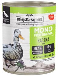 Wiejska Zagroda Monoprotein Kacsa nedves kutyaeledel 800 g