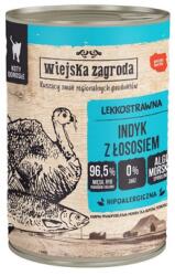 Wiejska Zagroda Pulyka lazaccal nedves eledel macskák számára 400 g