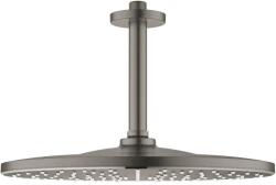 GROHE Rainshower fejzuhany karral 31x31 cm kerek Brushed Hard Graphite 26560AL0 (26560AL0)