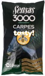 SENSAS Etetőanyag 3000 Carp Tasty 1kg Fokhagyma