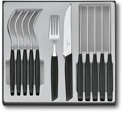Victorinox evőeszköz készlet - steak kés és villa Swiss Modern, 12db