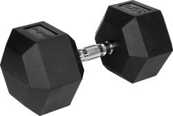 Rebel Hex Gumírozott Öntöttvas Súlyzó 35 kg Rebel Active (RBA-2325-35)