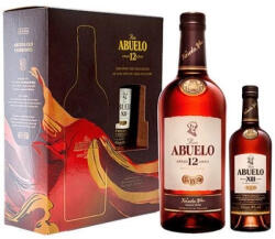 Abuelo 12 éves 0.7l+Abuelo 12 éves Two Oaks 0.2l rum ajándékcsomag 40%