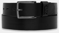Karl Lagerfeld bőr öv - fekete 90 - answear - 62 290 Ft