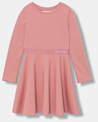 Calvin Klein Jeans gyerek ruha - rózsaszín 152