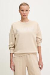 GUESS pamut melegítőfelső PRIMULA - bézs XL - answear - 25 990 Ft