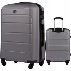 Wings Utazó bőrönd Tágas kemény ryanair XL Repülőgéphez Wings (GAN01-M-T.GREY)