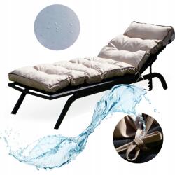 Blomster Kerti napozóágy párna Vízálló Steppelt fotel Blomster Ajándék (PODUSZKA PIKOWANA NA LEŻAK BEŻ)