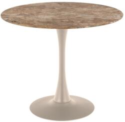 Actona Kerek étkezőasztal kerámia asztallappal ø 90 cm Malta - Actona