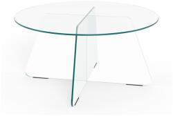 Actona Üveg kerek dohányzóasztal ø 80 cm Samos - Actona