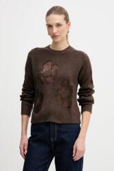 Benetton pulóver gyapjúkeverékből - barna XS - answear - 39 990 Ft