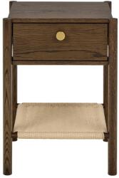 Actona Sötét natúr színű éjjeliszekrény tölgyfa dekorral Monfort - Actona - bonami - 84 992 Ft