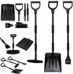  Teleszkópos Kaparó 3AZ1BEN Kefe Lapát Autó Hóeltakarításhoz Fagy Szélvédő