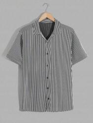 Shein IC46312 Shein Csíkos Rövid Ujjú Ing (49) S