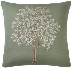 Catherine Lansfield Pamut díszpárna 45x45 cm Woodland Trees Embroidered - Catherine Lansfield