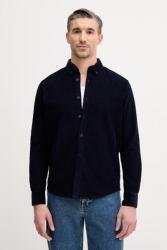 Benetton kordbársony ing - sötétkék M