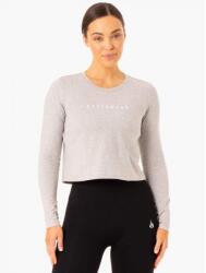 Ryderwear Top cu mânecă lungă pentru femei Foundation Grey XS