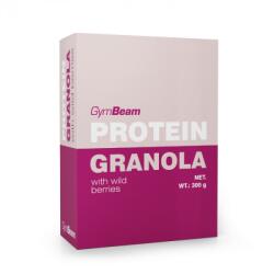 GymBeam Granola proteică cu fructe de pădure 300 g