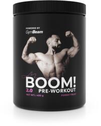 GymBeam BOOM! 2.0 Stimulent de pre-antrenament 400 g fructe de pădure