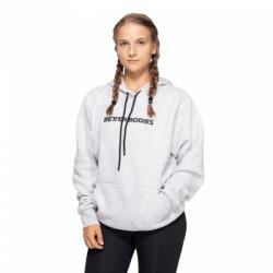 Better Bodies Women‘s Hoodie Logo Light Grey Melange M