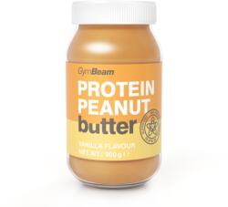 GymBeam Unt de arahide proteic 900 g vanilie