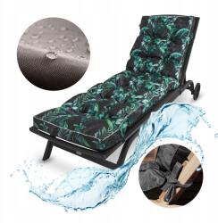 Blomster Kerti napozóágy párna Vízálló Steppelt fotel Blomster Ajándék (PODUSZKA PIKOWANA NA LEŻAK ZIELONE LIŚCIE)