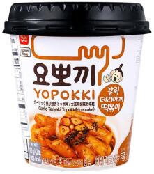 Yung Poong Instant Fokhagymás Teriyaki Yopokki Pohárban, 120gr (Young Poong)