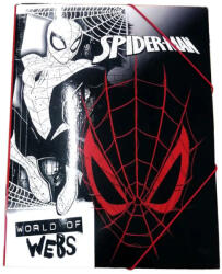 Marvel Pókember World of Webs A/4 gumis mappa Nr4