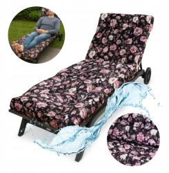 Blomster Kerti napozóágy párna Vízálló Steppelt fotel Blomster Ajándék (PODUSZKA PIKOWANA NA LEŻAK RÓŻE)