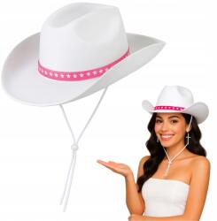 Hopki Cowboy Seriff Kalap Női Western Country Vadnyugat Rózsaszín