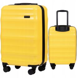 Wings Kézipoggyász kabinbőrönd Sárga Wings 4 kerék Tsa kódzár (PC17268-S-YELLOW)