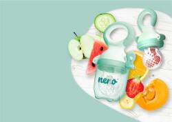 BabyJem Neno frutta - suzeta pentru fructe cu 3 tetine incluse