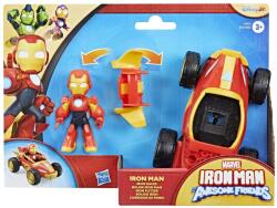 Marvel Iron Man Si Prietenii Sai Uimitori Set Vehicul Si Figurina Iron Man (g1257_g1471) Figurina