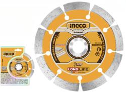 INGCO Disc Diamantat Segmentat, 11, 5cm, TAIERE RAPIDA, Umed Uscat (DMD011152) - ingcomag Disc de taiere