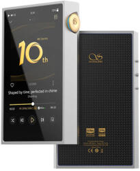Shanling M5 ULTRA EDIȚIE ANIVERSARĂ 10 ANI - Player audio portabil WiFi Bluetooth 5.2 aptX HD LDAC MQA 32bit 768kHz DSD512 - Argint (SH-M5U10TH-SILVER)