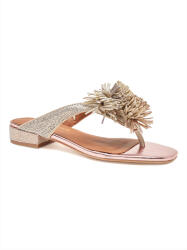 Kurt Geiger Sandale Pom Pom T-Bar Flat 4365565689 65-metal comb (4365565689 65-metal comb)