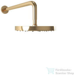 Bugnatese 20 cm-es fejzuhany 32 cm-es zuhanykarral, sárgaréz 79848ON (79848ON)