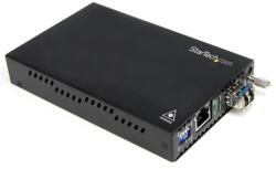 Startech StarTech. com ET91000LC2 hálózati média konverter 2000 Mbit/s 850 nm Multi-mode Fekete (ET91000LC2)