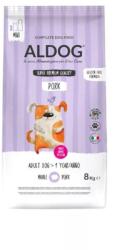 Aldog Adult Mini Pork 8 kg kutyatáp + Ajándék 3 db konzerv és 3 kg száraztáp
